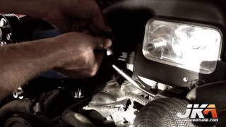 JK-Adventure: Installation of the Magnuson Supercharger kit