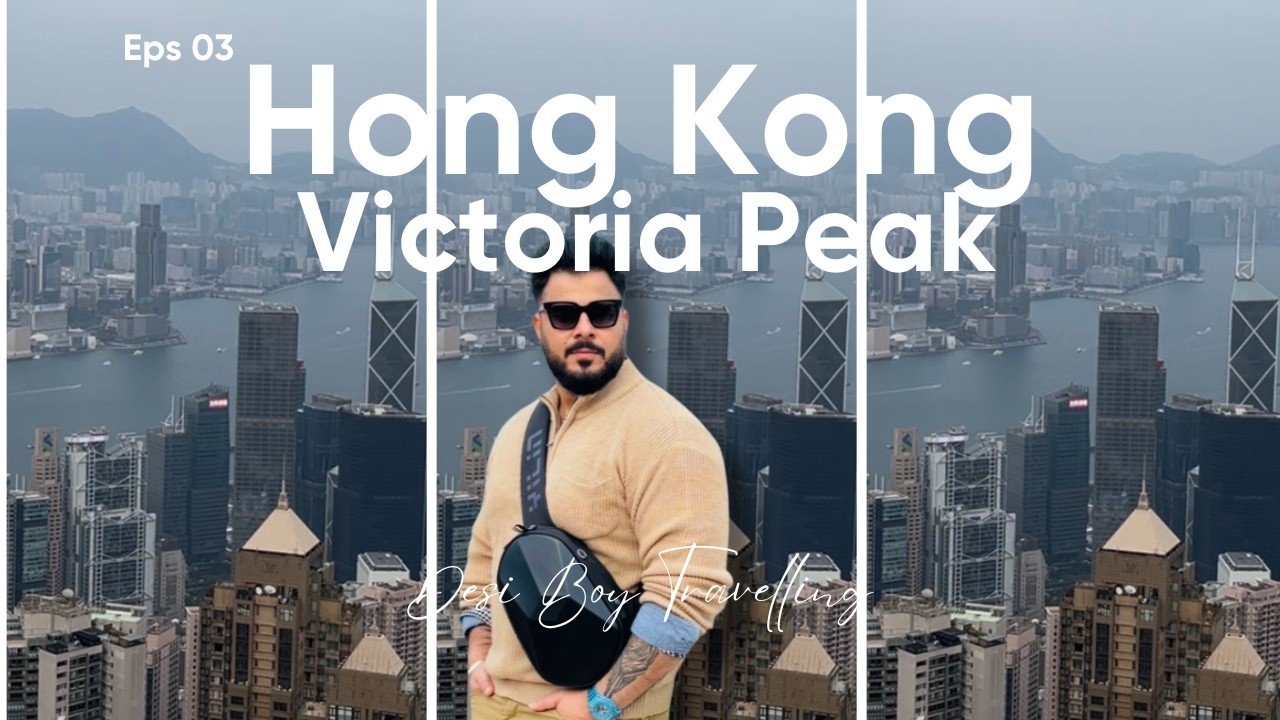 Hong Kong Day 3 I Victoria Peak I Peak Tram I World's Longest Escalator