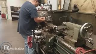 20 X 80 Enco Gap Bed Engine Lathe