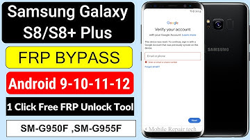 Direct FRP Unlock - SAMSUNG Galaxy S8/S8+ FRP Bypass Android 9 - Final Solution 100% Working