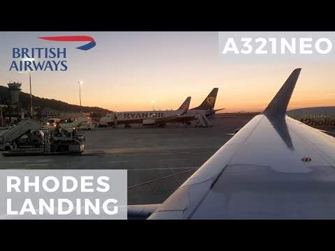Landing at Rhodes