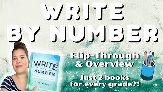 Write by Number // Secular Writing Homeschool Curriculum for Grades K-12 // Flip-Thru & Overview screenshot 2