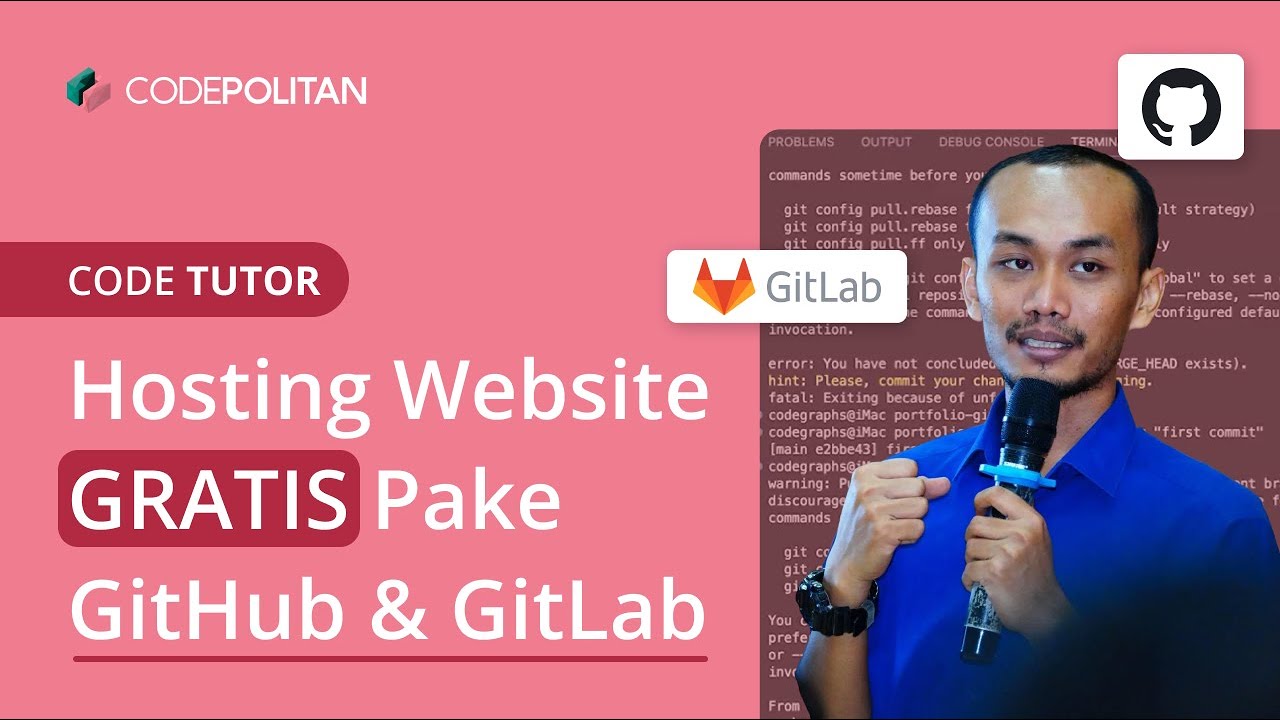 Cara Mudah Hosting Website GRATIS di GitHub dan GitLab Lengkap untuk ...