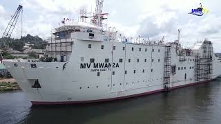 ILE MELI KUBWA YA MV. MWANZA 'HKT ' KUANZA MAJARIBIO YA MITAMBO.