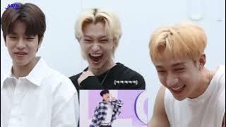 STRAY KIDS reaction to ;;:''''*((TREASURE HELLO MV;;((''''*