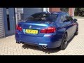 BMW M5 F10 Eisenmann exhaust By Crooke Tuning