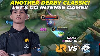 ANOTHER DERBY CLASSIC! LET'S GO INTENSE GAME!! - RRQ HOSHI vs EVOS GLORY! Game 1 - #KBreakdown