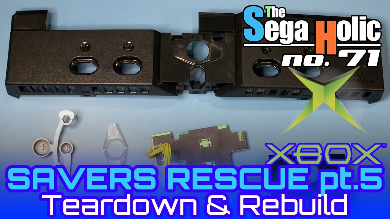 Original OG XBox Teardown, Clean, Case Repair, & Rebuild Savers Rescue
