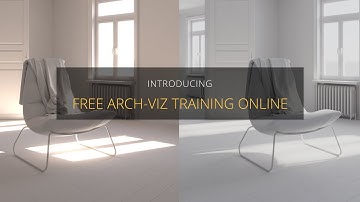 Free Evermotion ArchViz Training Online + Free Scene! (INTRODUCTION)