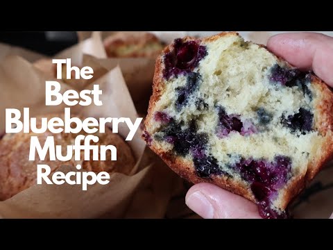 Best Blueberry Muffins Recipe ~ You'll Make Them All the Time!