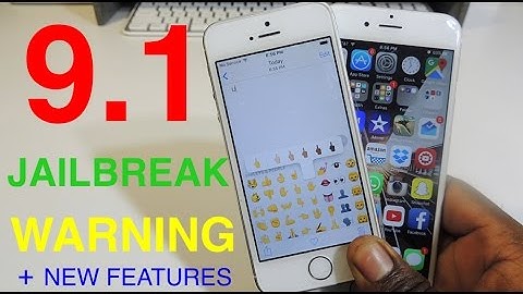 iOS 9.1 JAILBREAK WARNING + NEW FEATURES