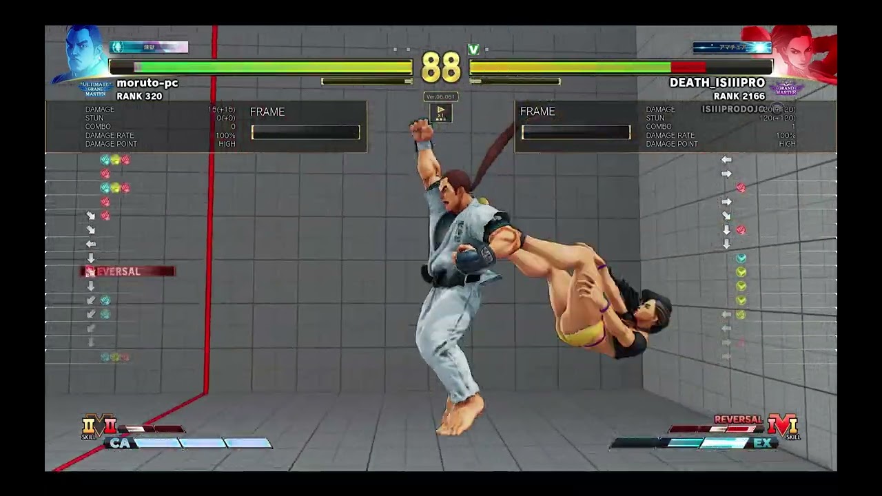 【SFV】【SFRePlayer】moruto pc（DAN LP244978）VS DEATH ISIIIPRO（LAURA LP47646）【24999】