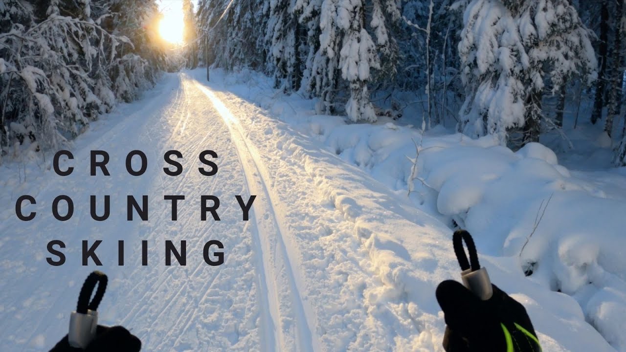 Cross-Country Skiing, Amazing Weather - GOPRO HERO9