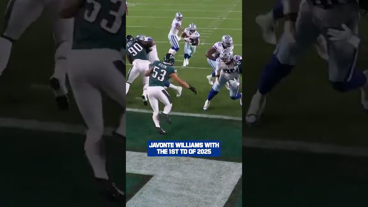 first td on the first drive 🫡