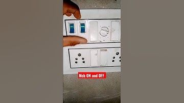 MCB on and off 📴 #electrical #mcb #mcbox #shortfeed #shortvideo #shorts #technical #light #ytshorts