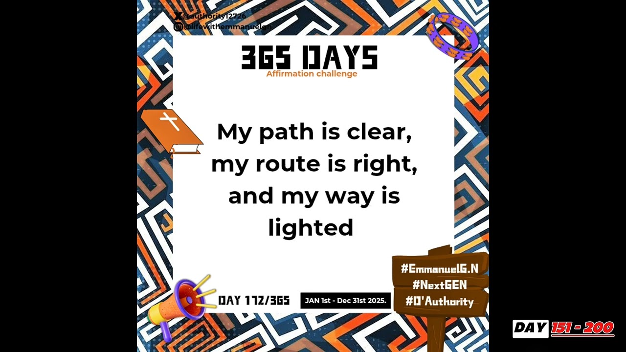 Daily affirmations challenge Recap — Day 151-200