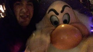 Just A Peek At The Main Street Electrical Parade