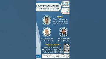 #Embedded systems and ,#IOT in current trends  on June 22, 2020 #SVITS (link in description 👇)