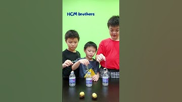 Lift the Water Bottle with Rubber Band and a C Shaped Toilet Paper Roll Challenge #shorts #kid #game