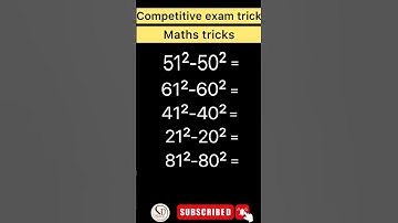 Competitive exam, maths tricks | maths tricks | solve problems in a second #maths #shortvideo