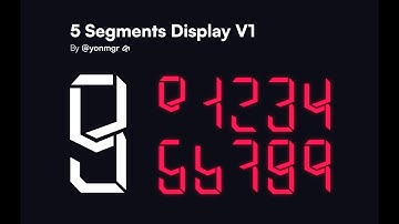 5 Segments Display - V1