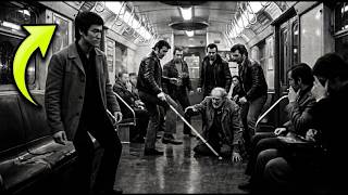 Fünf Gangster verspotteten einen blinden Veteranen in der U-Bahn – dann griff Bruce Lee endlich ein.