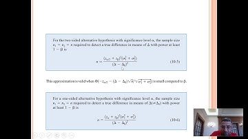 Tests of Hypotheses for two Samples Part 2