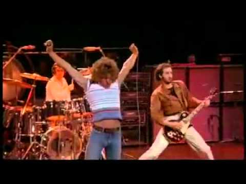 "Baba O'Riley" is a song written by Pete Townshend for the English rock band The Who. Roger Daltrey sings most of the song, with Pete Townshend singing the m...