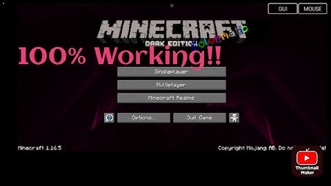 How to fix the Multiplayer is Disabled Problem In pojavlauncher (1.16.5)