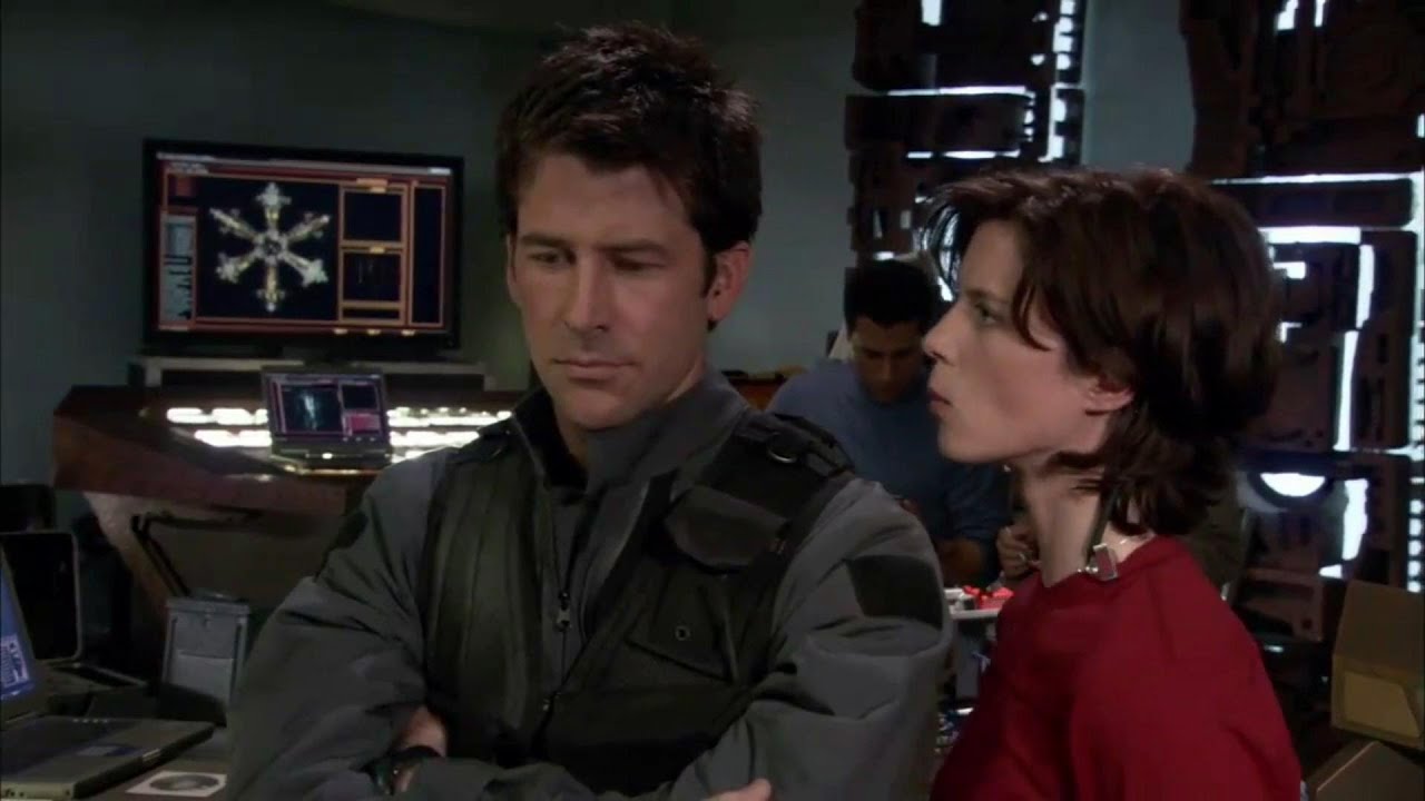 Stargate Atlantis - John and Elizabeth -  Establishing leadership positions
