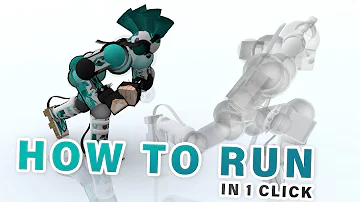 How to RUN with One Click | MOVE MEMORY ► Toribash