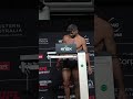 セミメインイベントで対決する2人は156lbsで計量完了✅️ベニール・ダリウシュ🆚クイラン・サルキルド｜ #UFCPerth📅5月2日（土）