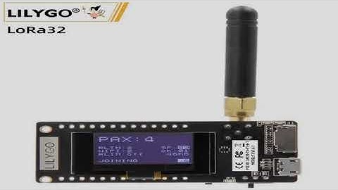 LILYGO� TTGO LoRa32 V2.1_1.6 Version 433/868/915Mhz ESP32 LoRa OLED 0.96 Inch SD Card Blue