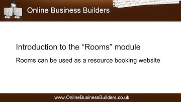 Introduction tour of Drupal 7 Rooms module (Resource booking website)