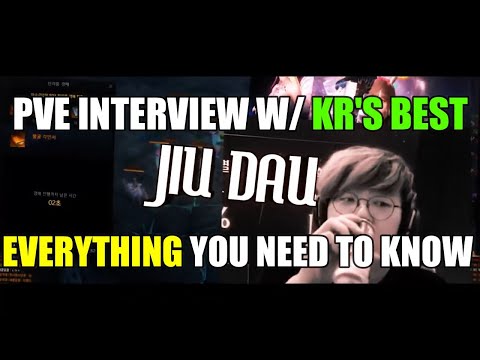 LOST ARK EXPOSED - PVE Interview with KR's BEST (Jiudau)