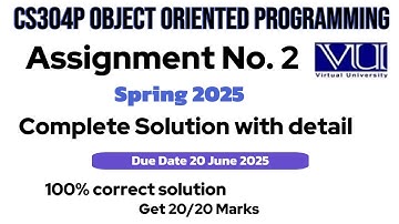 CS304P Assignment 2 Solution: Object-Oriented Programming Practical | Spring 2025
