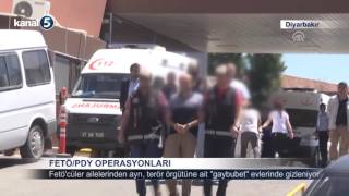 Diyarbakırda Fetöpdy Operasyonları