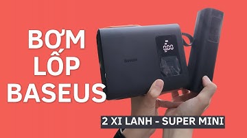 So sánh 2 mẫu bơm lốp Baseus: Super Mini và Mega EnergyPump