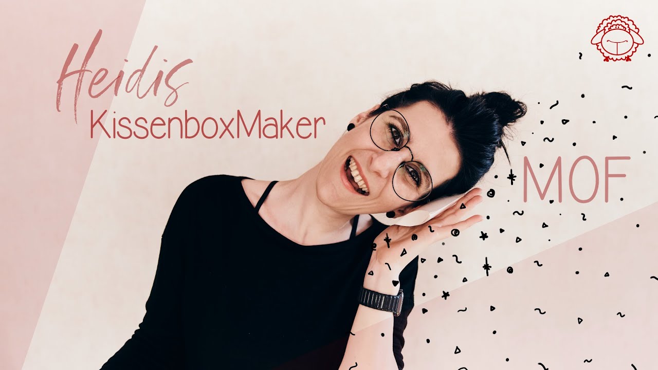 Pillow Box basteln ganz easy mit Schablone | schafTV