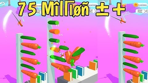 Slice it all relaxing 😎 satisfying pandu Nayak Gaming funny slice max level relaxing slice pandu