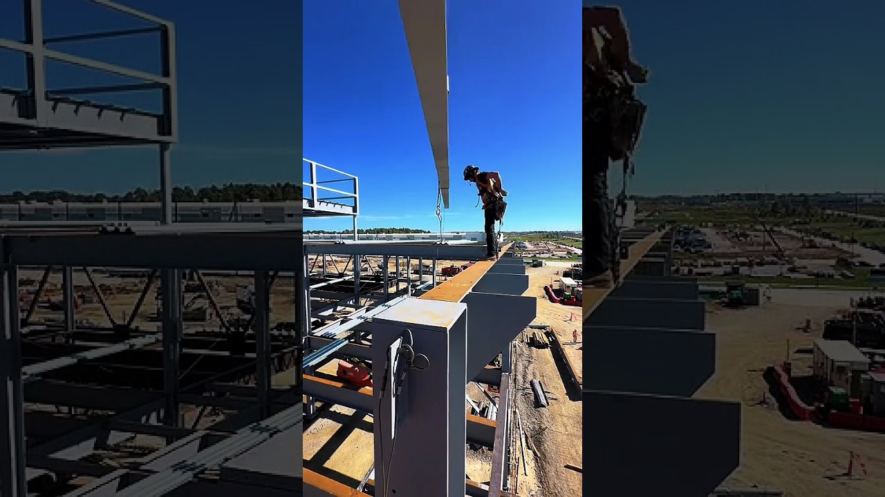 Монтаж стальных конструкций