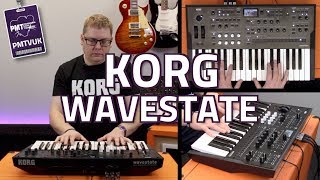 New! Korg Wavestate Wave Sequencing Synthesizer - In-Depth Overview & Demo