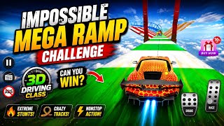 Impossible Mega Ramp Challenge 🔥 | 3D Driving Class Gameplay | Extreme Stunt Car Racing 2026 screenshot 4