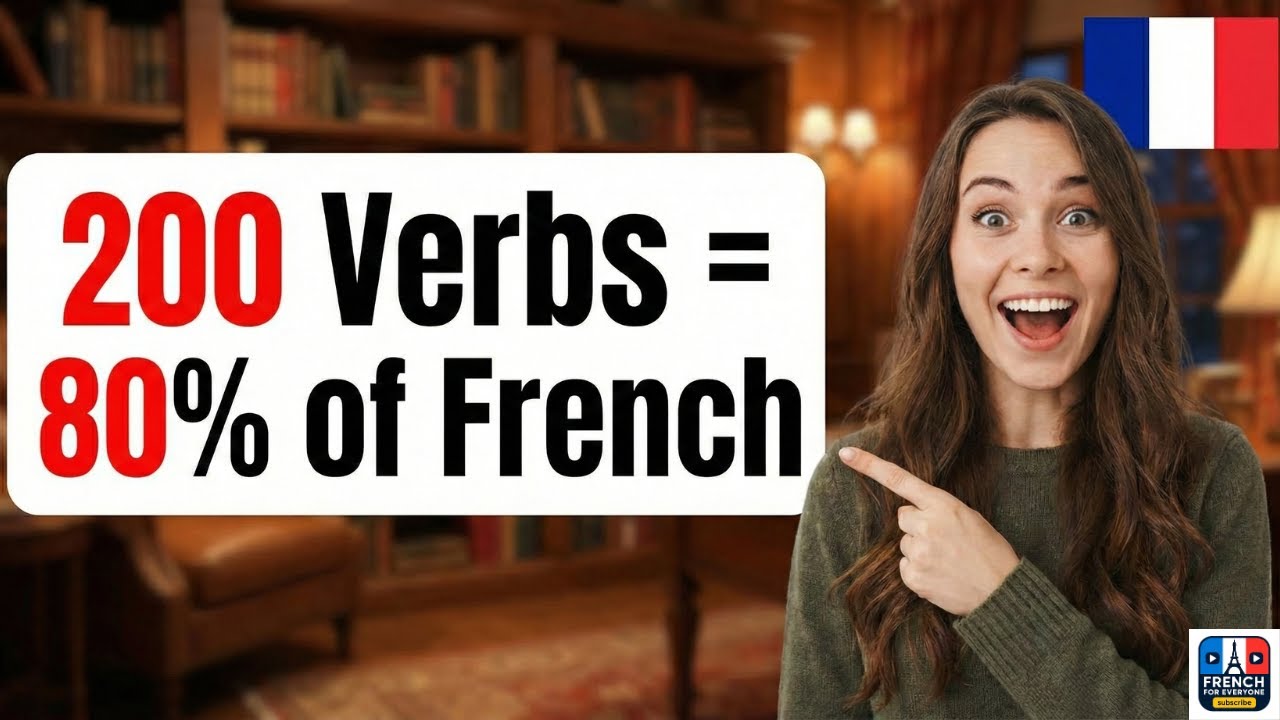 Wait, You Only Need These 200 French Verbs?!