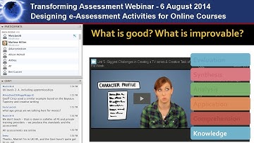 Designing e-Assessment Activities for Online Courses