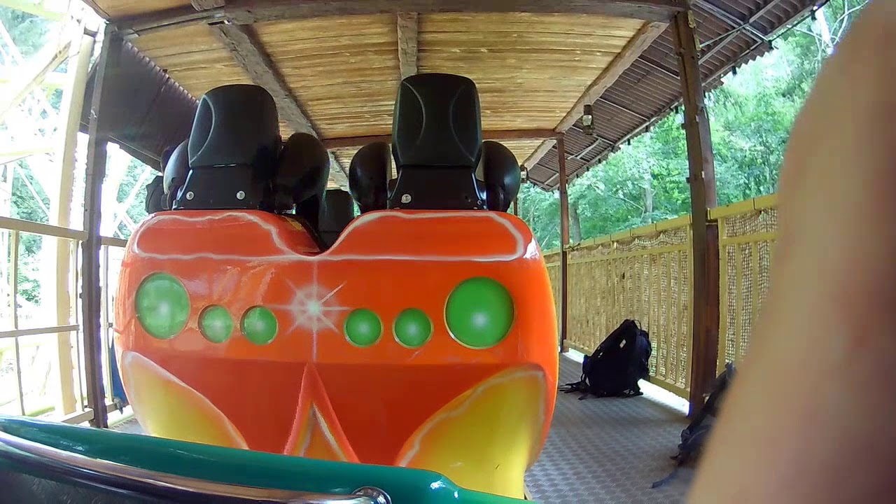 Freizeitland Geiselwind 2020 - Cobra Coaster Onride vorder und hintere Reihe