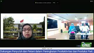 MSPP 44  Dukungan Penyuluh dan Petani dalam Peningkatan Produktivitas dan Produksi Padi dan Jagung