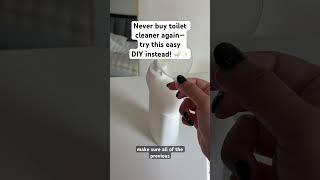 Say goodbye to toxic store bought cleaner, and hello to this DIY solution! 🚽 #cleantok #diycleaning