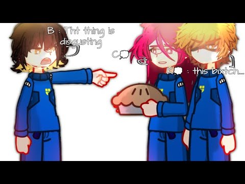 • I hate you !! • || Blue lock || GL2 & Art || Bachira, Kunagami n Chigiri || @h4_ruu