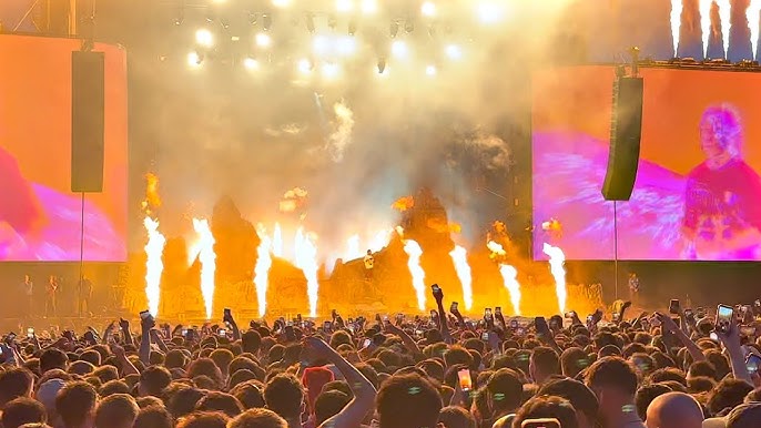 Playboi Carti performs on the main stage during Day 2 of Wireless